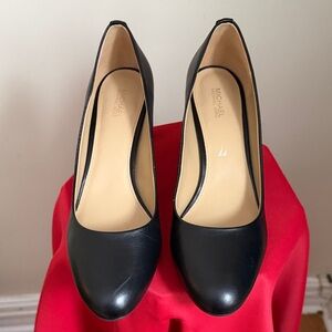 Michael Kors Black Leather Heels